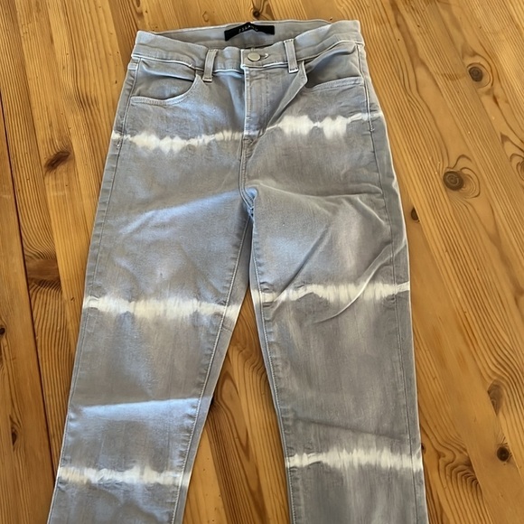 J Brand Gray Alana Georgetown Shockwave High-Rise Crop Jeans NWOT Size 25 JB - Picture 6 of 8